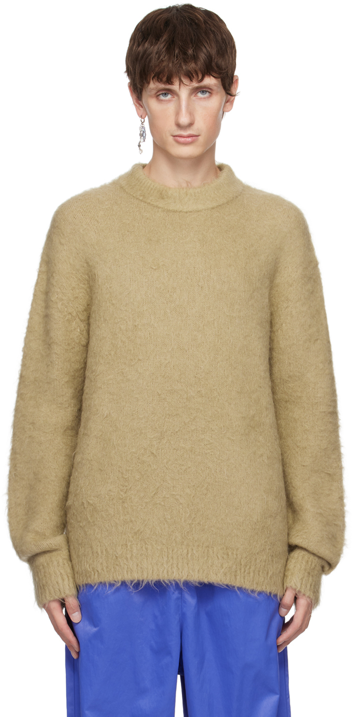 Beige Crewneck Sweater