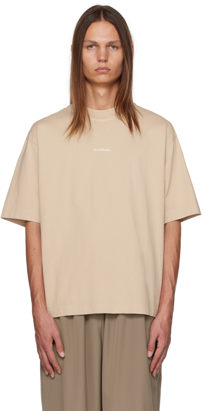 Beige Relaxed Fit T-Shirt