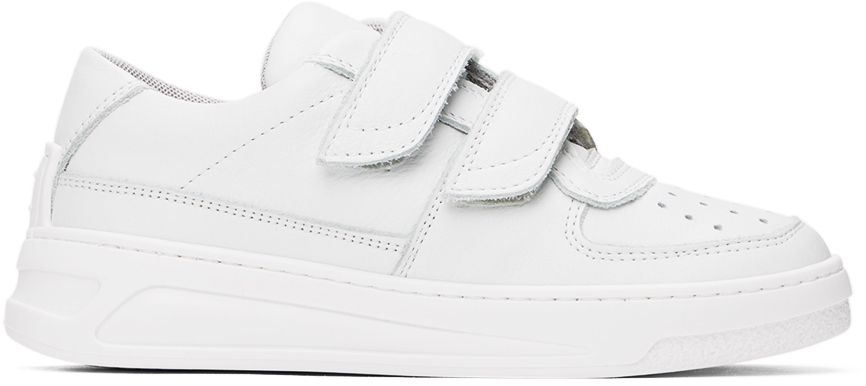 Acne Studios Velcro Strap Sneakers White