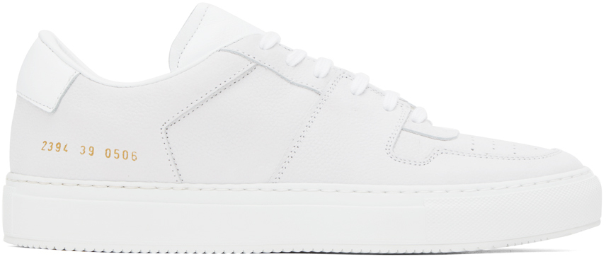 Shop Common Projects White Decades Sneakers In 0506 White