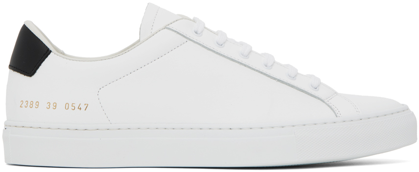 Common Projects White Retro Sneakers