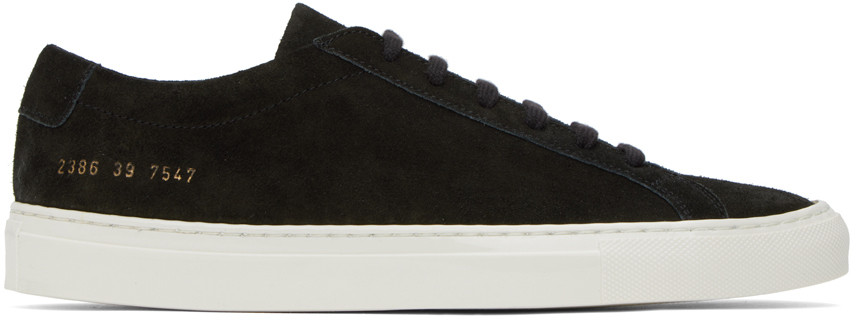 Black Achilles Sneakers by Common Projects on Sale