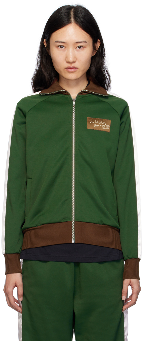 Stockholm (Surfboard) Club Green Patch Track Jacket