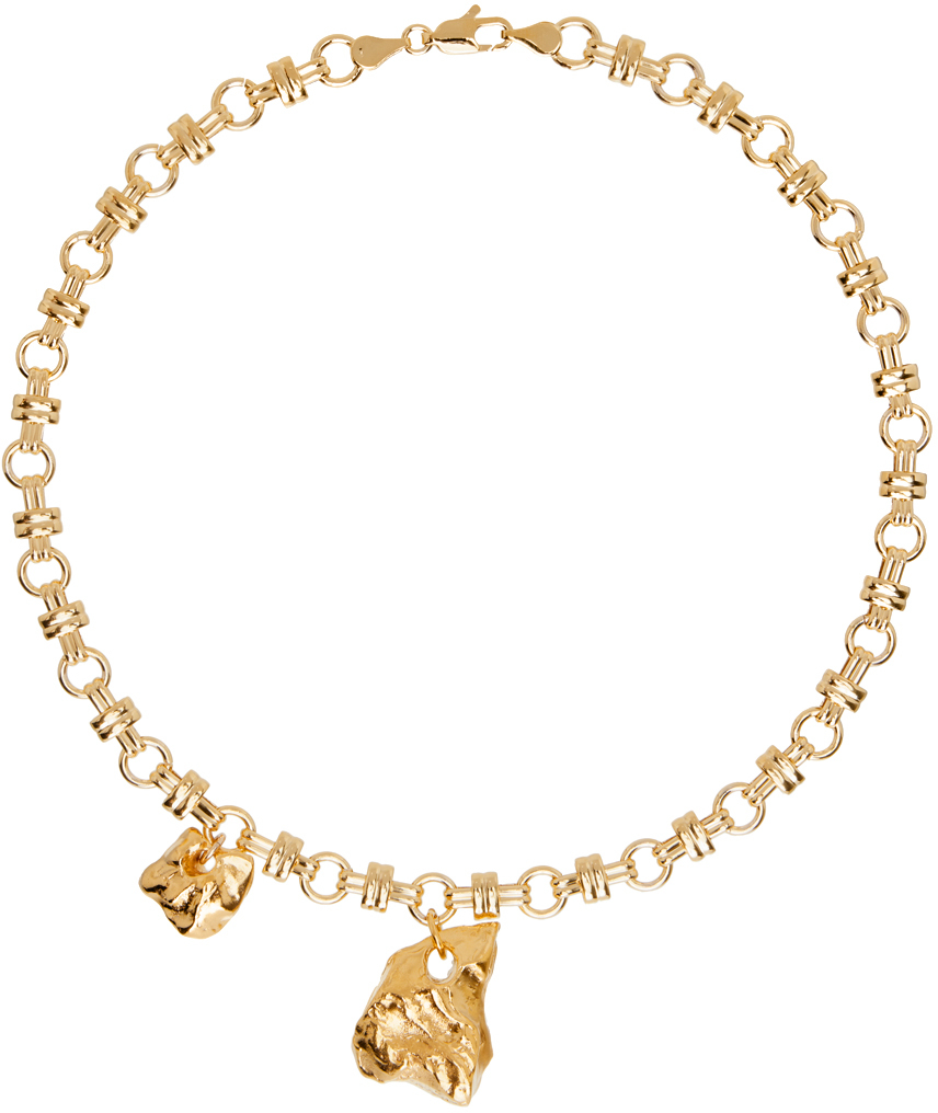Alighieri Gold 'The Fragments Of The Road' Necklace