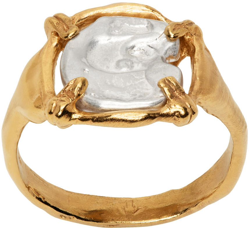 Alighieri Gold 'The Gilded Frame' Ring