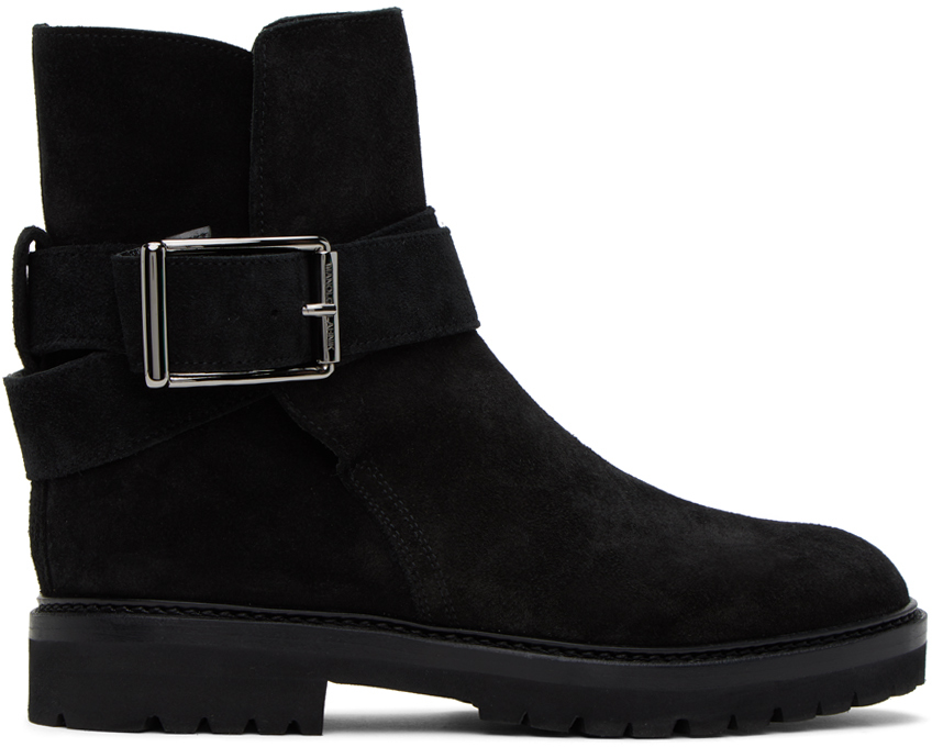 Black Hather Boots