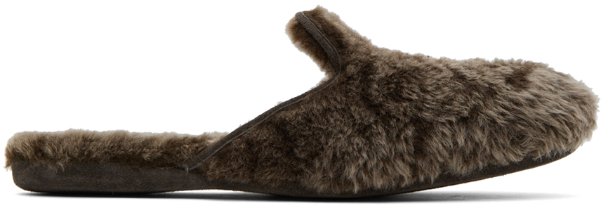 Brown Montague Slippers