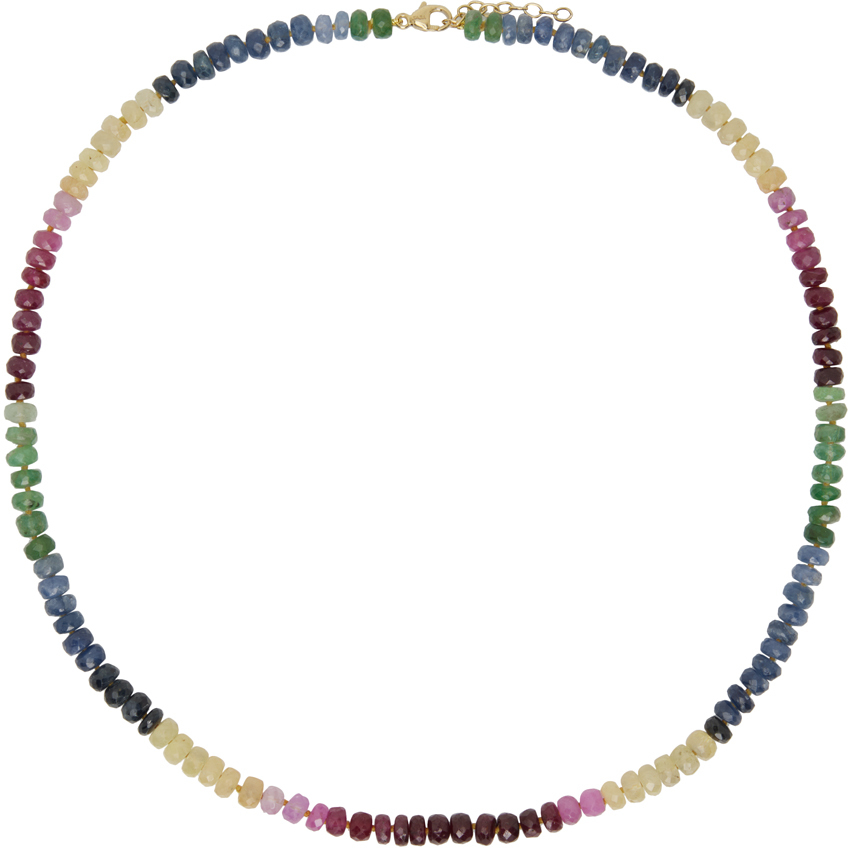 JIA JIA MULTICOLOR ARIZONA JUMBO RAINBOW NECKLACE