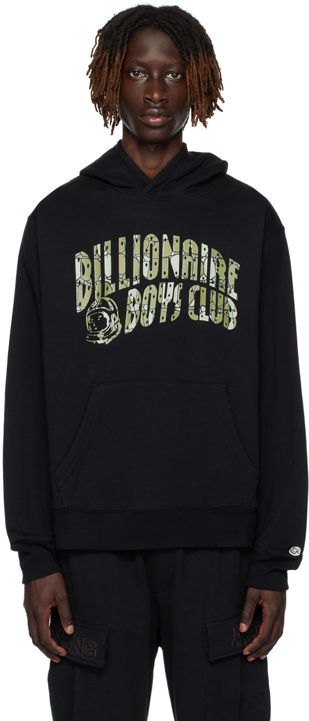 Billionaire Boys Club Gator Camo Arch Hoodie Black