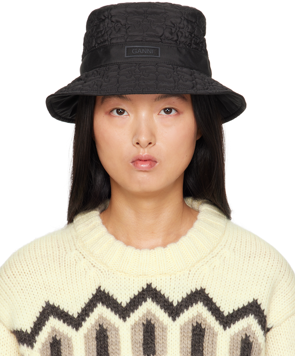 Black Tech Bucket Hat