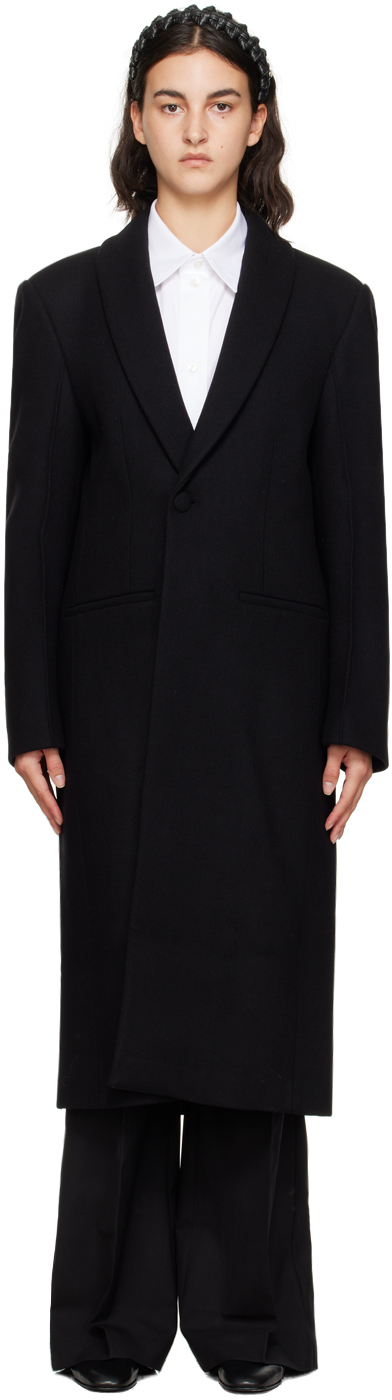 Rohe Women's Tailored Tuxedo Coat In Noir