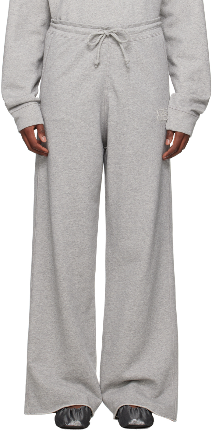 Gray Isoli Lounge Pants by GANNI on Sale