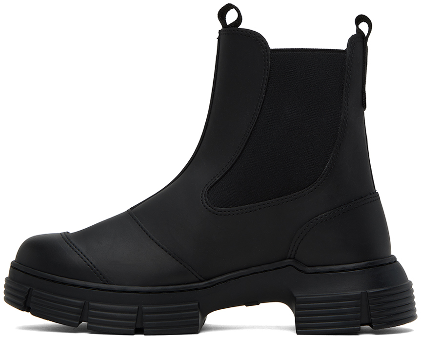 GANNI BLACK CITY BOOTS 