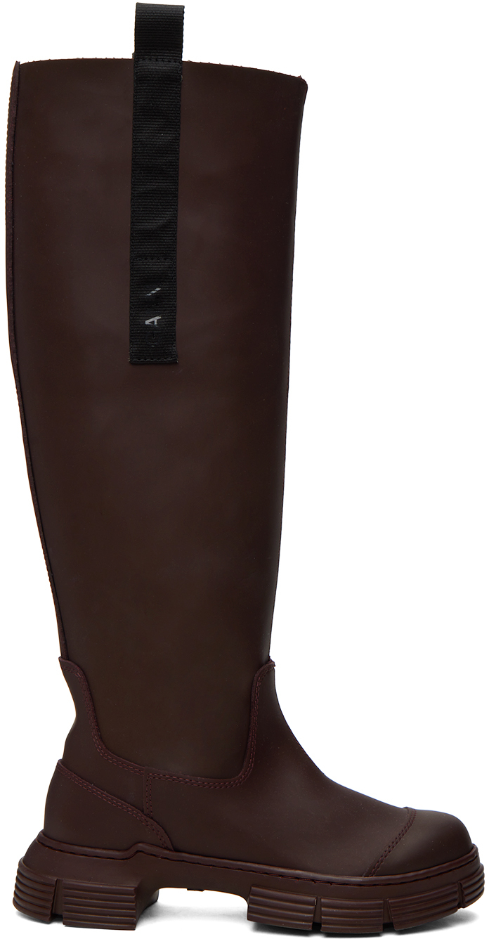 Burgundy Country Boots