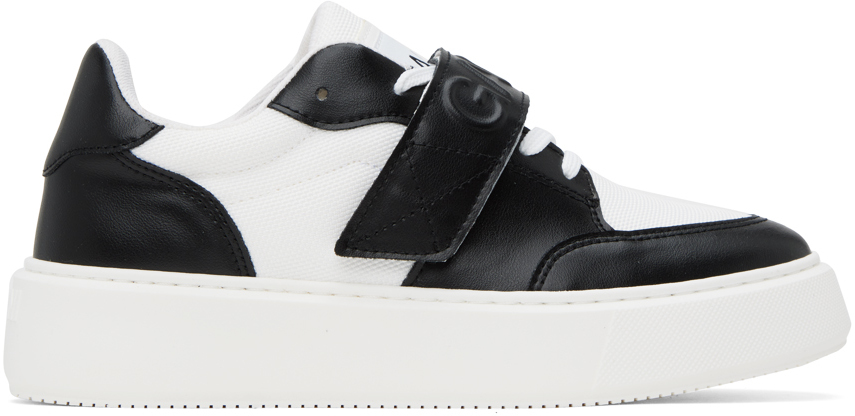 スニーカー GANNI Women Sneakers S2614 Black Black & White Sporty Sneakers by GANNI on Sale