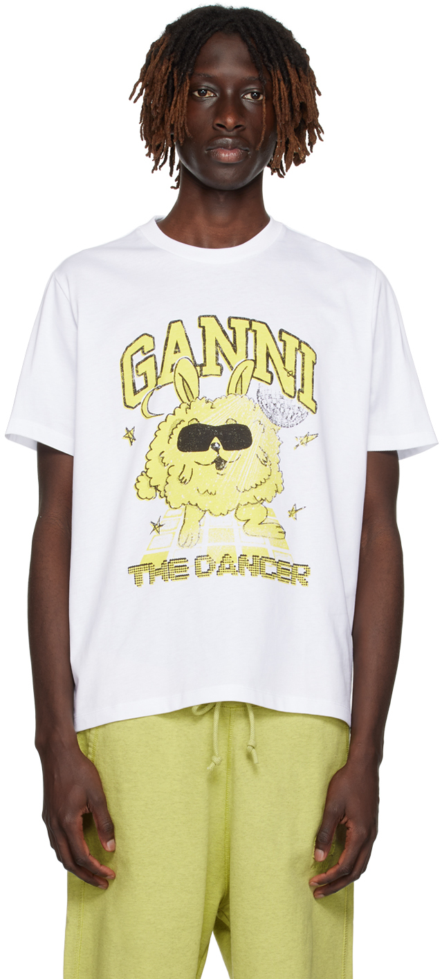 White Dance Bunny T-Shirt