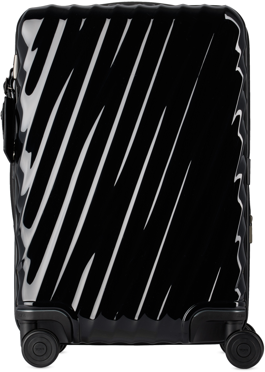 Tumi Black International Expandable CarryOn Suitcase SSENSE
