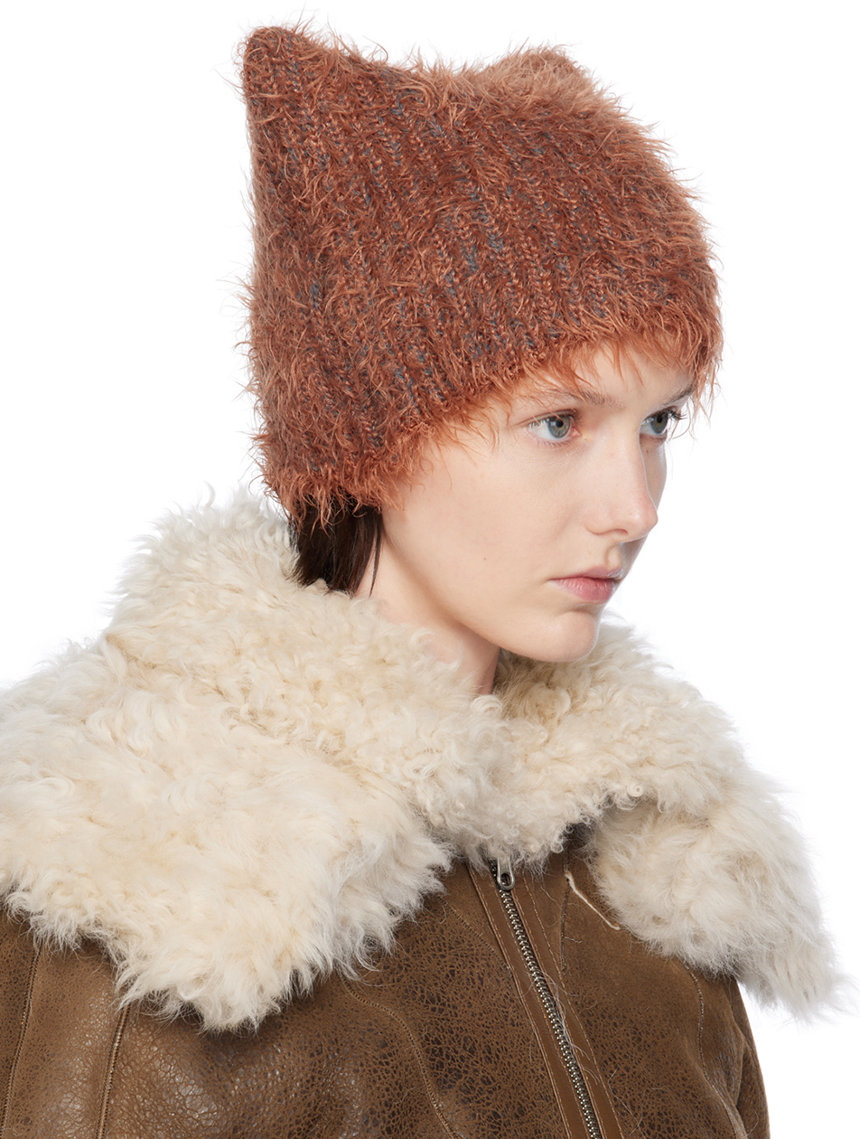 KNWLS ベージュ Precious ビーニー 新品 KNWLS ベージュ Precious ビーニー KNWLS Brown & Gray