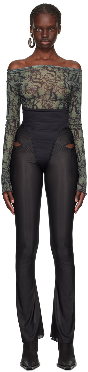 SSENSE Exclusive Black Scythe Trousers