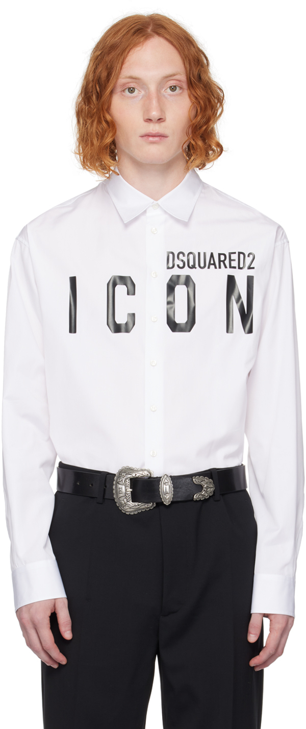 White 'Be Icon' Shirt