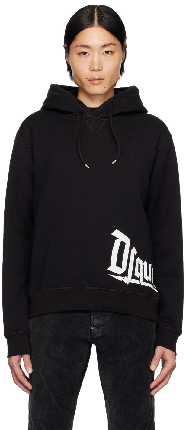 Black Cool Fit Hoodie