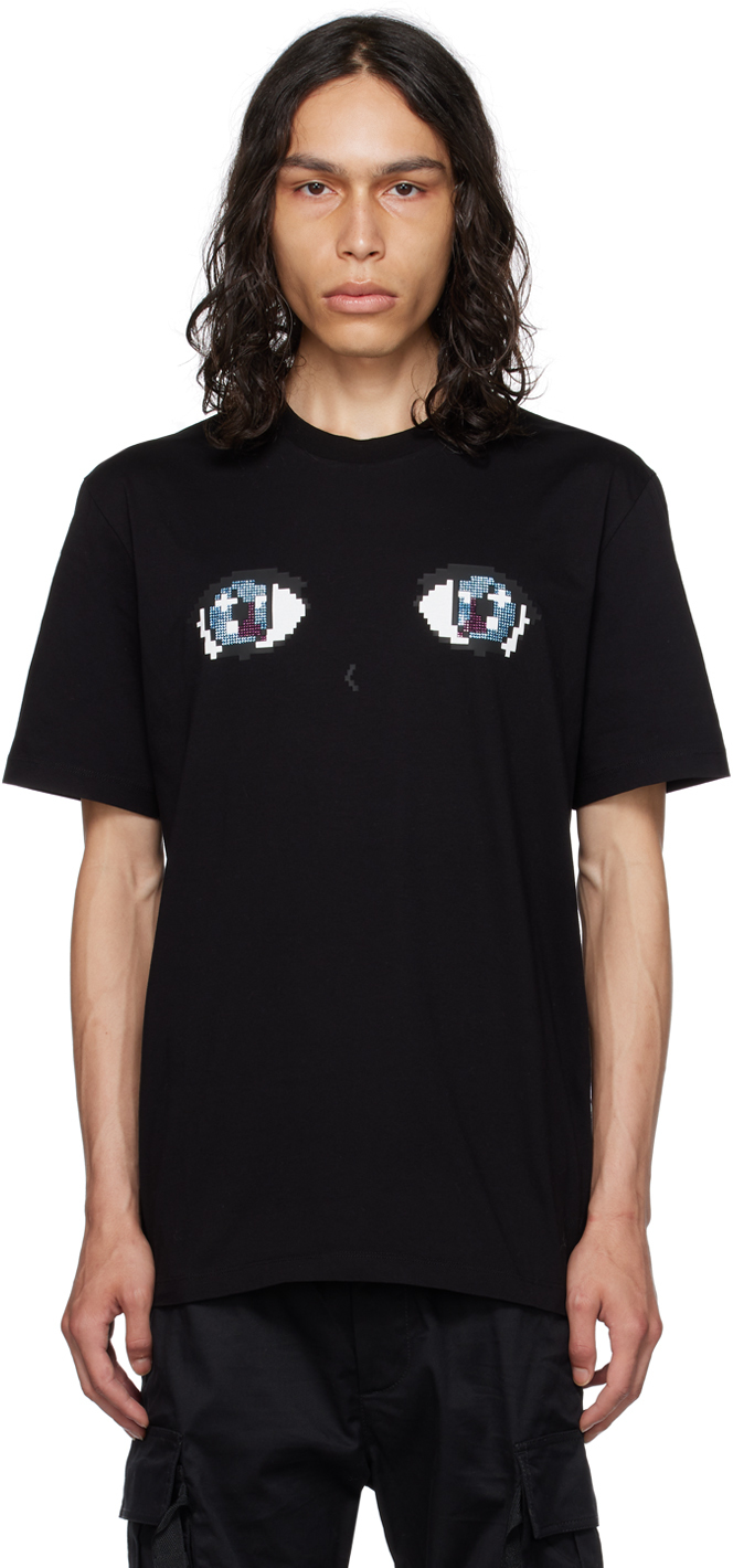 Dsquared2: Black Regular T-Shirt | SSENSE