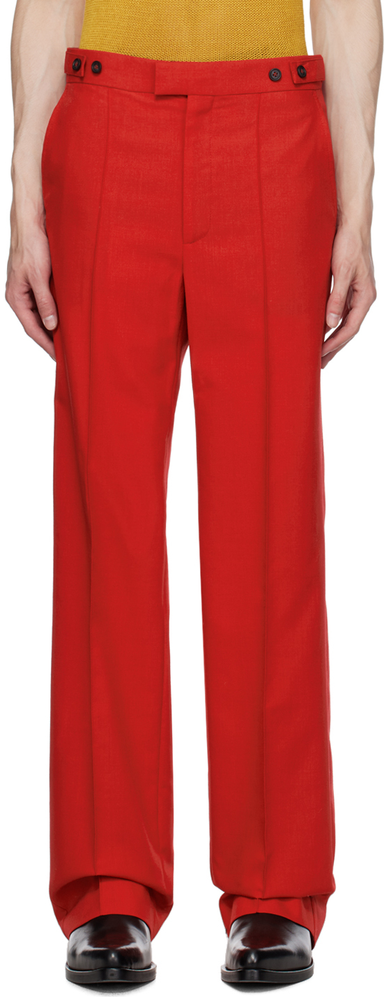 Situationist Red Yaspis Edition Trousers