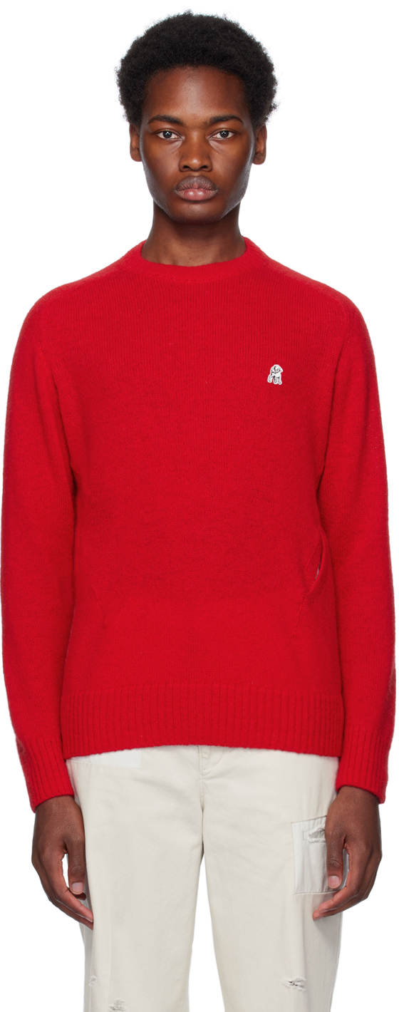 Red 'The Shepherd' Sweater