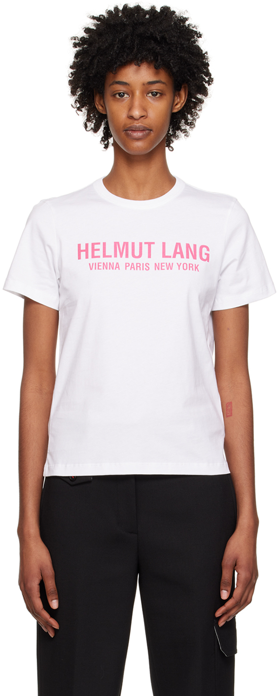 Helmut Lang SSENSE Exclusive White T-Shirt