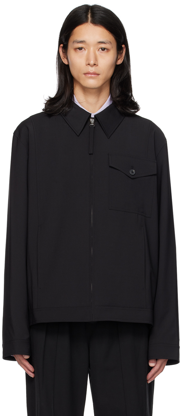 Helmut Lang Black Zip-up Jacket