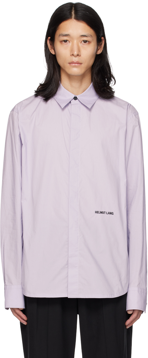 HELMUT LANG PURPLE CLASSIC SHIRT