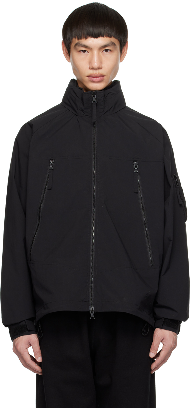 Uniform Bridge Black Fishtail Jacket