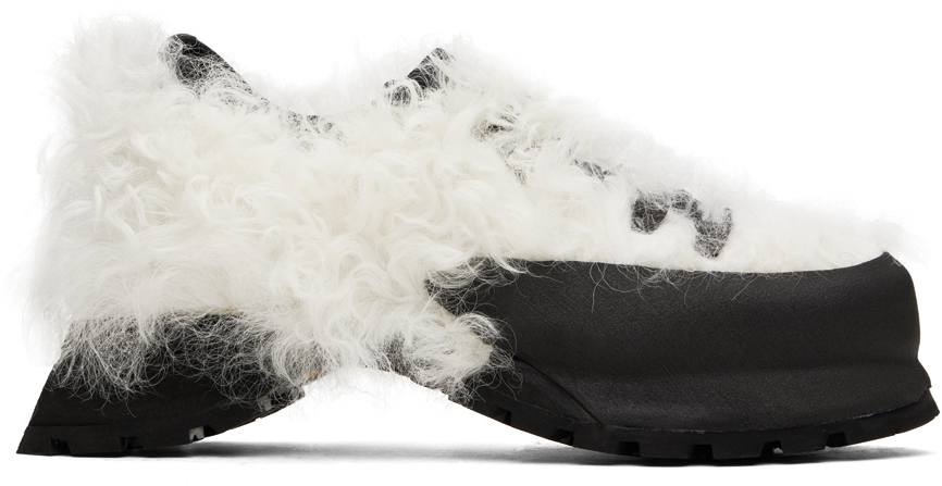 White & Black Poyana Sneakers