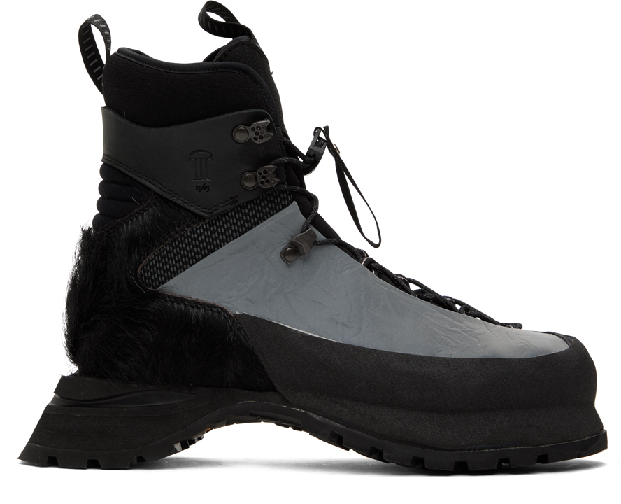 Black Carbonaz Boots by DEMON on Sale