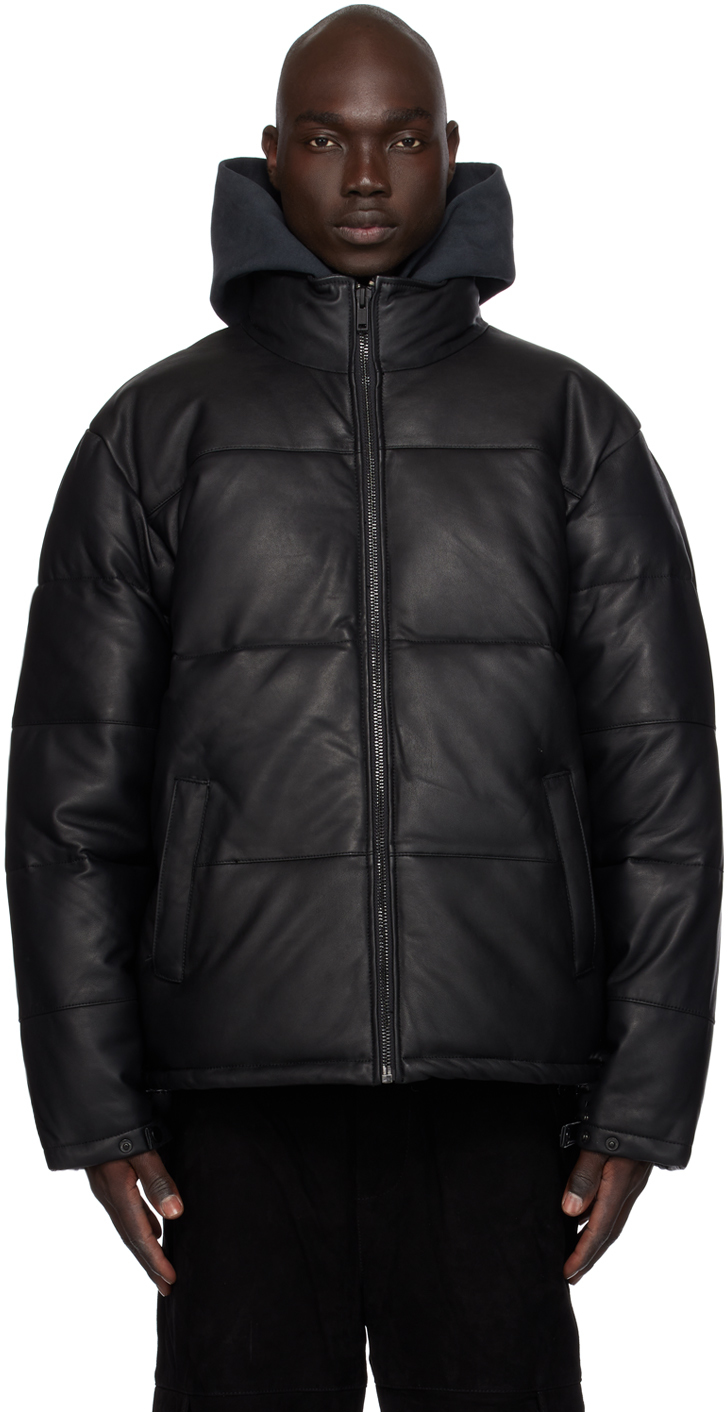 Black Denver Leather Jacket