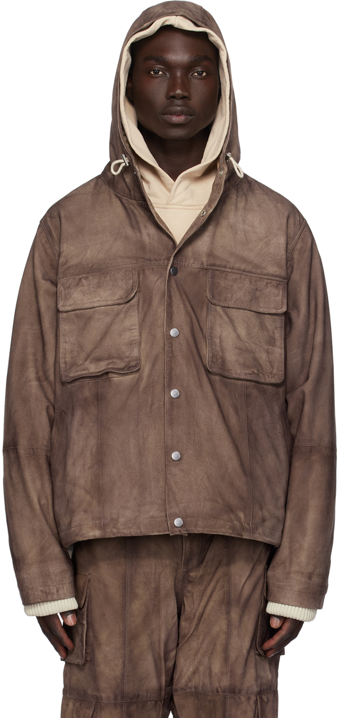 Deadwood Studios Brown Kodiak Leather Jacket