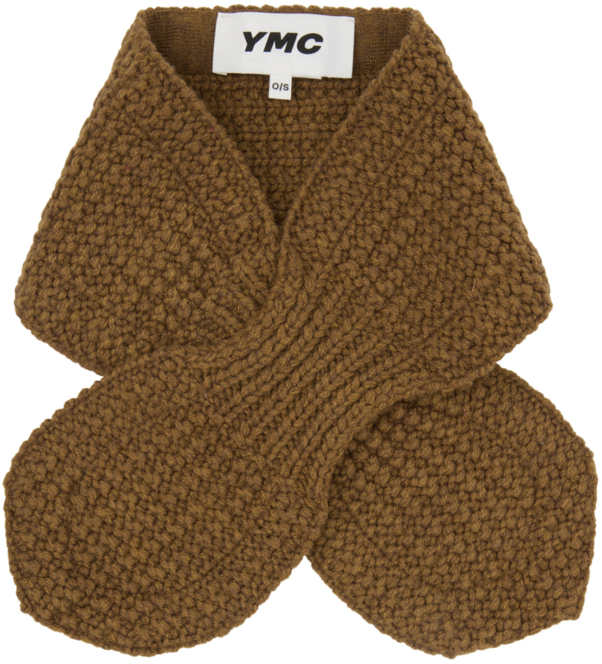 Y-0011 Merino Wool Scarf - Brown – YACAIA
