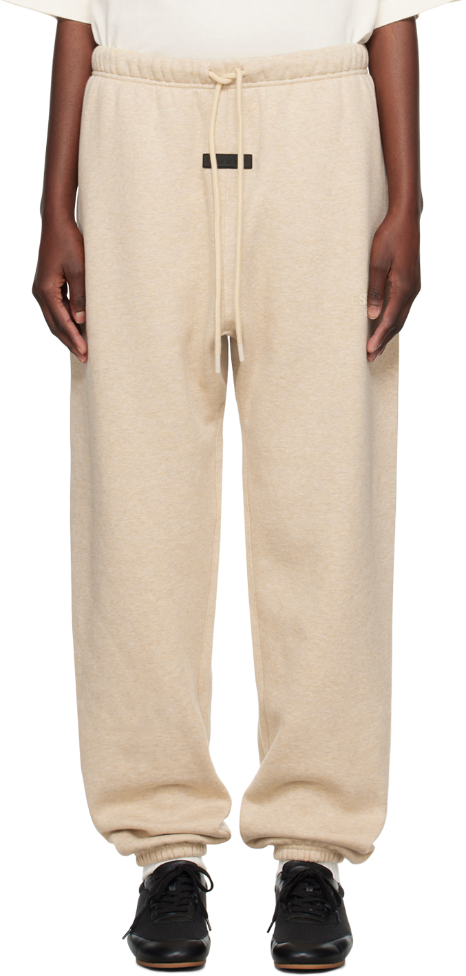 Beige Drawstring Lounge Pants by Fear of God ESSENTIALS on Sale