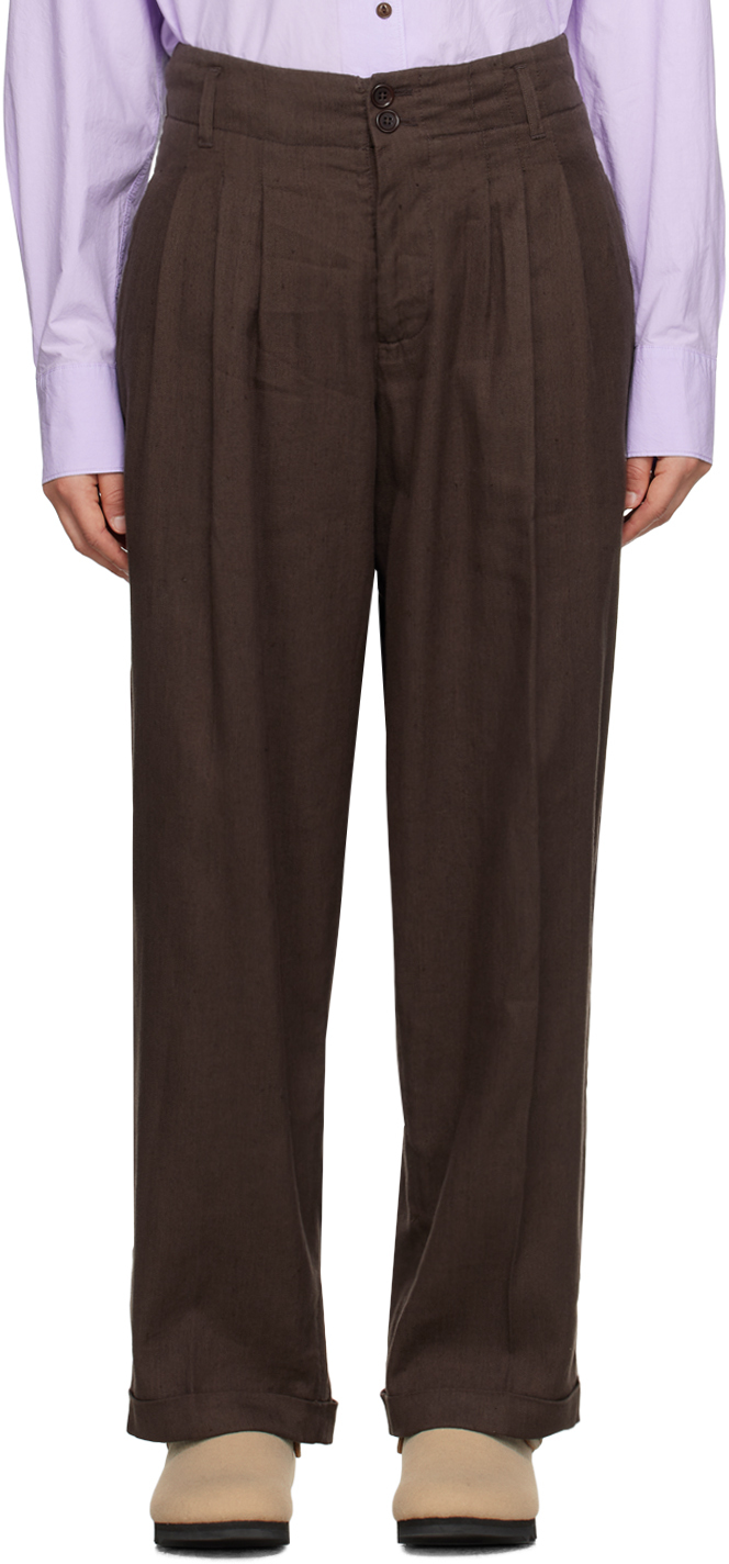 Brown Keaton Trousers