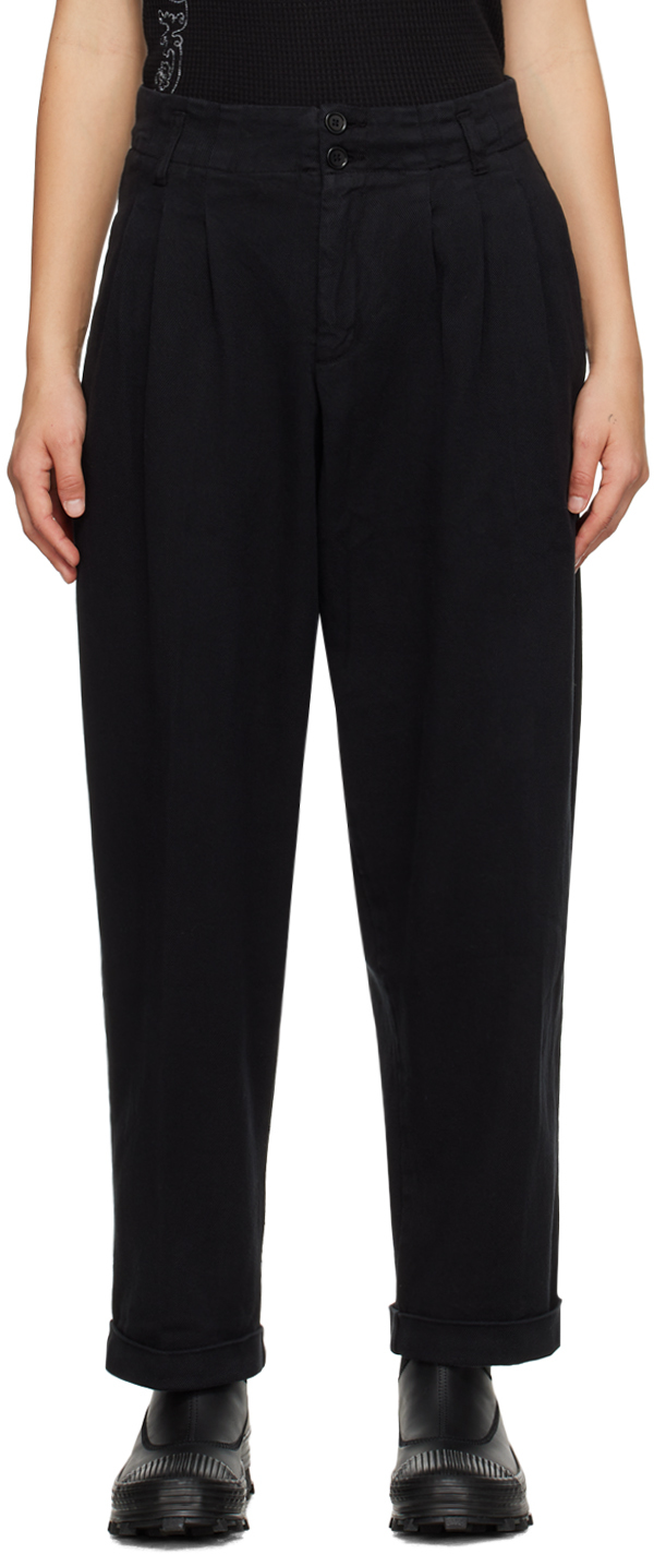 Black Keaton Trousers