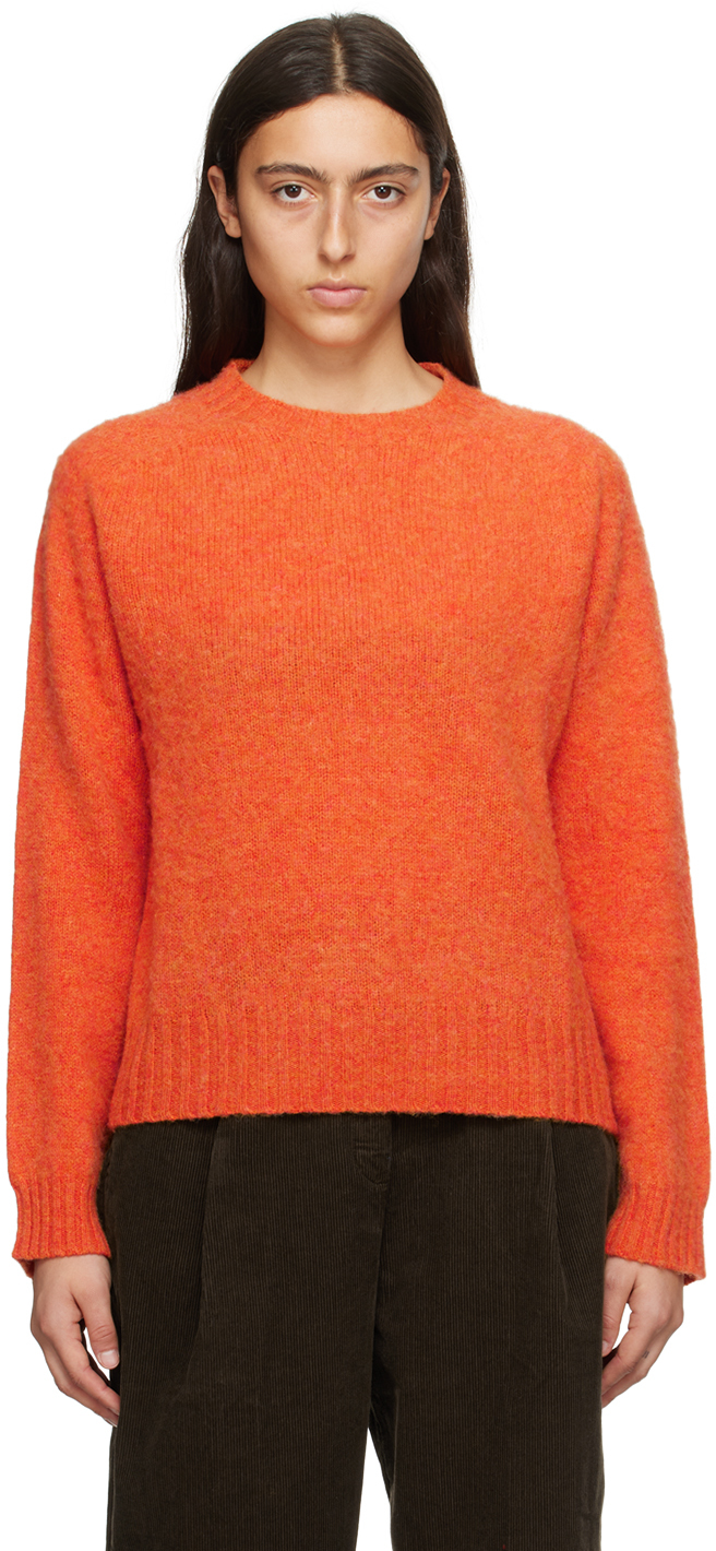 Orange Jets Sweater