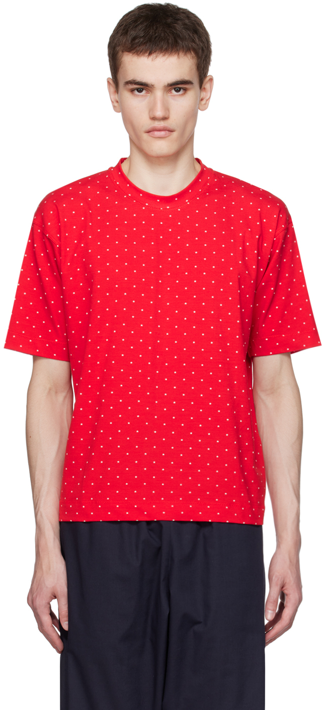 Chloè Nardin Red Graphic T-shirt