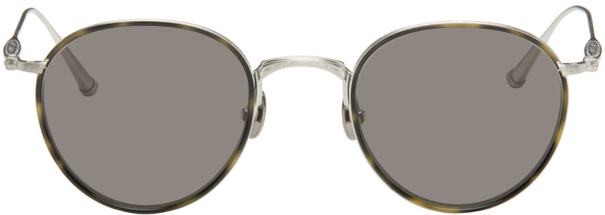 Matsuda Silver M3085-i Sunglasses In Silver/grey