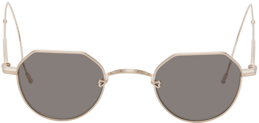 Matsuda Gold M3132 Sunglasses In Matte Gold
