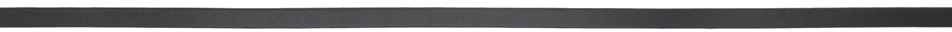 Maison Margiela Black Slim Belt In T8013 Black