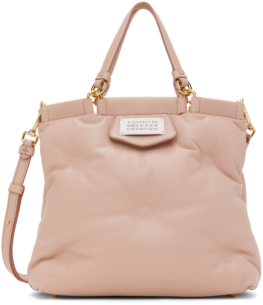 Maison Margiela: Pink Small Glam Slam Bag | SSENSE