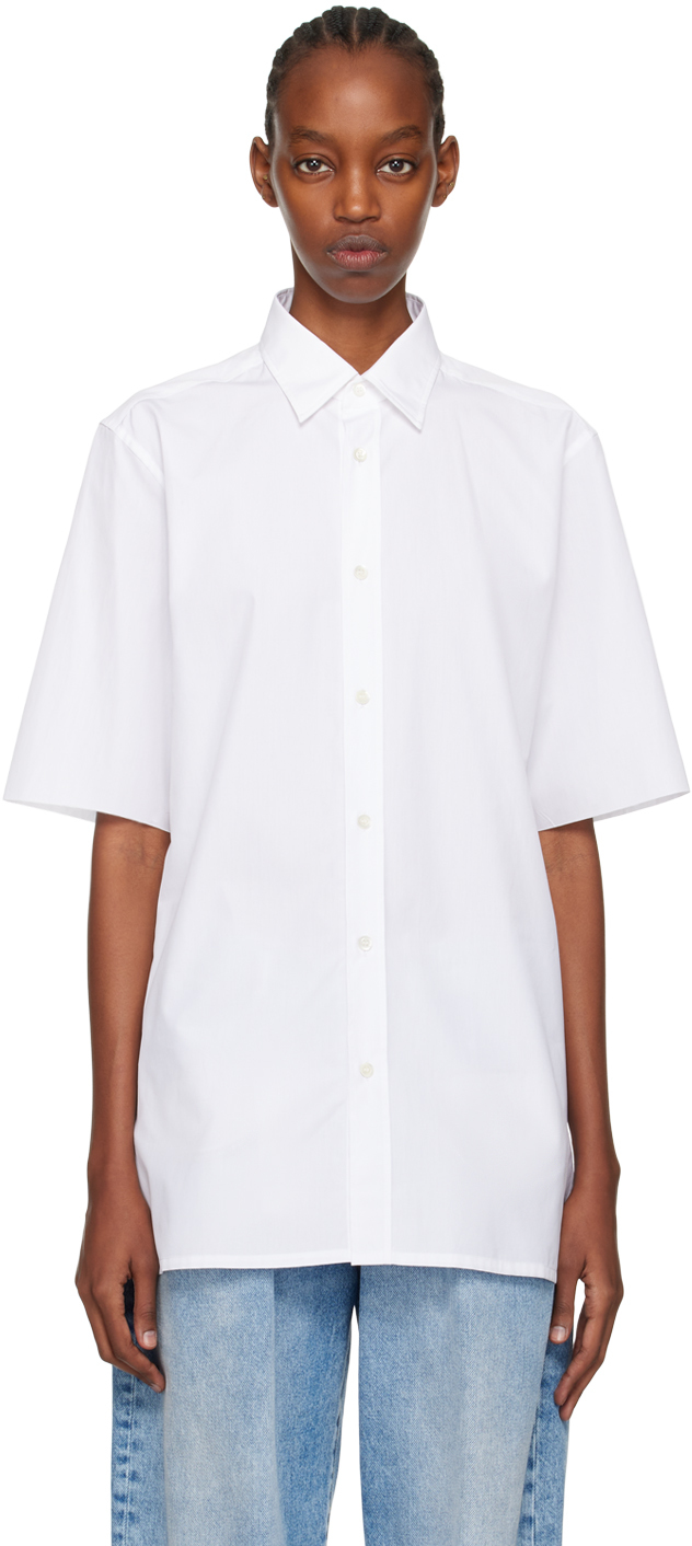 Gray Raw Edge Shirt