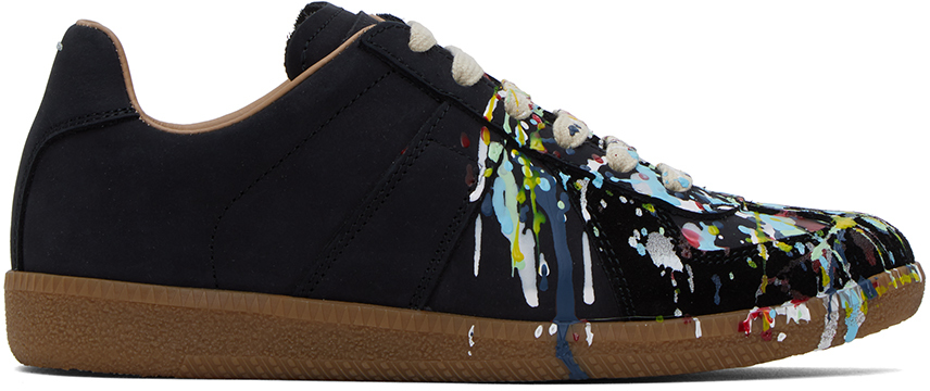 Maison Margiela Replica Sneaker In Black/pollock