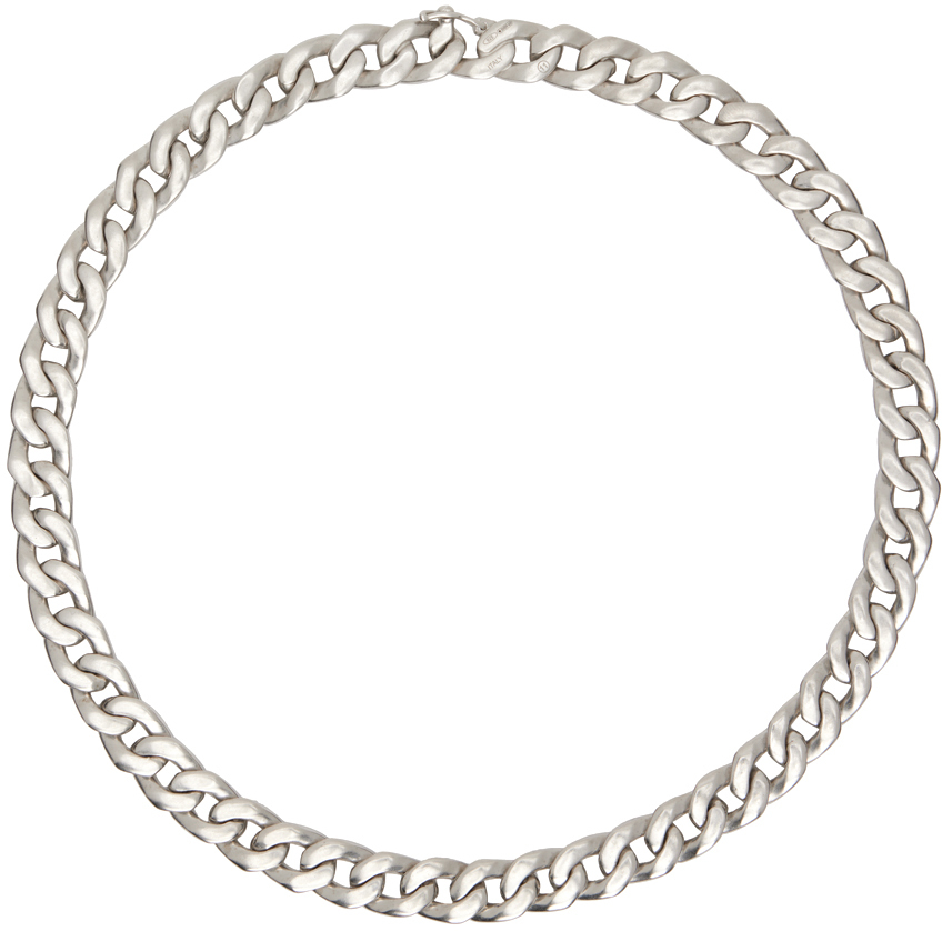 Silver Chain Solid 8mm Sterling Silver Filled Curb Chain Necklace – Classic Chunky Chain, Stunning Look Sterling Curb Chain - Foto 4