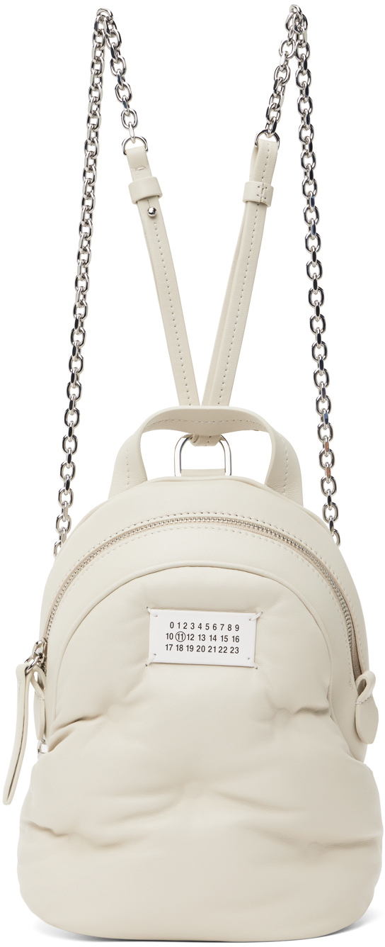 MAISON MARGIELA GRAY GLAM SLAM BACKPACK